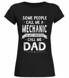 Mechanic Dad Father's Day Gifts Father Daddy Men T-shirt