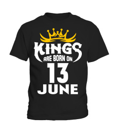 KINGS ARE BORN ON 13 JUNE