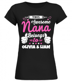 Customize-THIS AWESOME NANA BELONGS TO..