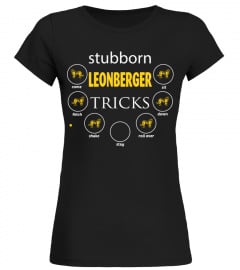 Stubborn Leonberger Tricks Funny Gifts T-shirt