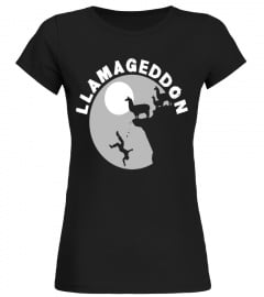 Funny Llamageddon T-Shirt For Llama Barnyard Lovers