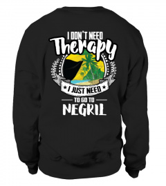  I don't need therapie Negril - Sticker Tshirt  