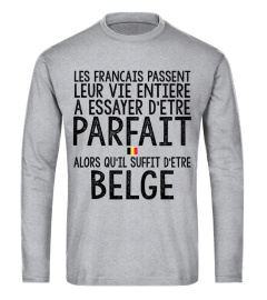 T-SHIRT BELGE VIE PARFAIT