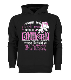 EINHORN - EINHÖRNER -ES KLATSCHT GLITZER