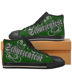 Schützenfest Sneaker schwarz/grün