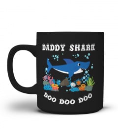 Daddy Shark Mug For Baby Shark Song!