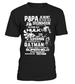 PERSONALISEER- PAPA SUPERHELD