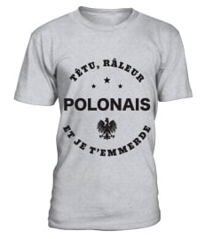 T-shirt têtu, râleur - Polonais