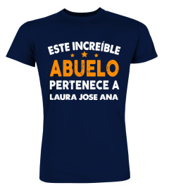 ESTE INCREÍBLE ABUELO PERTENECE A CAMISETA PERSONALIZADA