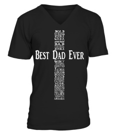 Best Dad Ever Tshirt Christian Dad