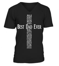 Best Dad Ever Tshirt Christian Dad