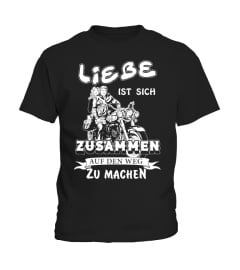 Liebe ist sich zusammen auf