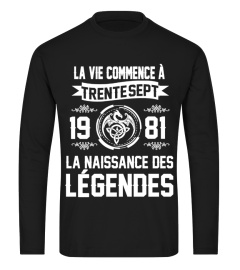 LA VIE COMMENCE À 1981