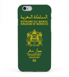 iPhone Case جواز السفر المغربي