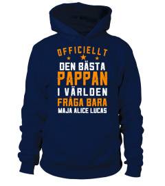 OFFICIELLT DEN BÄSTA PAPPAN PERSONIFIERADE TSHIRT