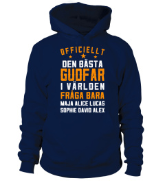 OFFICIELLT DEN BÄSTA GUDFAR PERSONIFIERADE TSHIRT