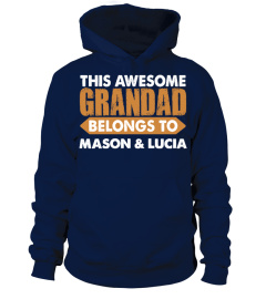 AWESOME GRANDAD CUSTOM SHIRT HOODIE SWEATSHIRT