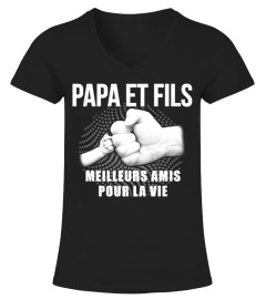 PAPA ET FILS MEILLEURS AMIS POUR LA VIET-SHIRT