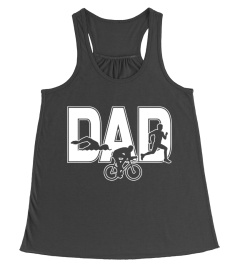 Father's Day Triathlon Dad Best Shirt