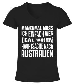 T-Shirt Haupsache Australien - Australia Shirt