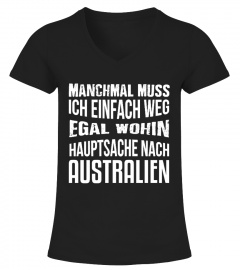 T-Shirt Haupsache Australien - Australia Shirt