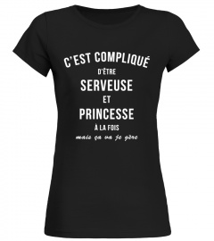 T-shirt - Princesse - Serveuse
