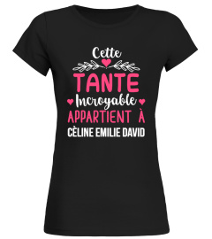 CETTE TANTE INCROYABLE TSHIRT PERSONNALISÉ