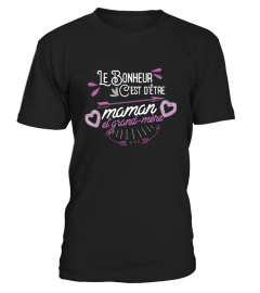 Le bonheur c'est d'être maman et grand-mère | Cadeau T-Collector®