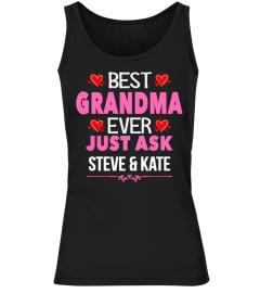 BEST GRANDMA EVER CUSTOM SHIRT HOODIE SWEATSHIRT