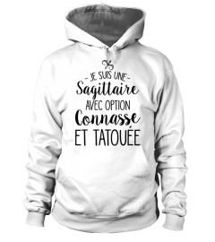 SAGITTAIRE AVEC CONNASSE ET TATOUEE