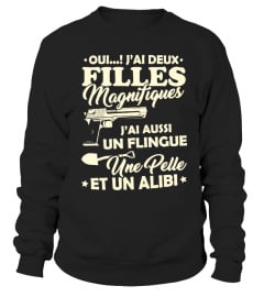 J'ai deux filles Magnifiques - Cadeau pour Papa et Maman