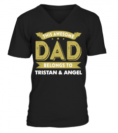 AWESOME DAD CUSTOM SHIRT FATHER'S DAY