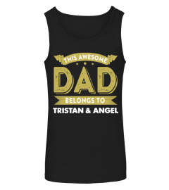 AWESOME DAD CUSTOM SHIRT FATHER'S DAY