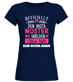 OFFICIELLT DEN BÄSTA MOSTER PERSONIFIERADE T-SHIRT