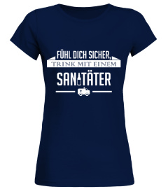 Sanitäter - Fühl dich Nachts sicher - T-Shirt Hoodie