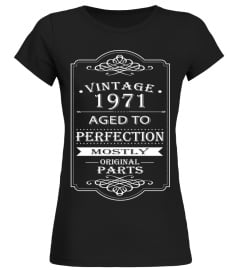 45th Birthday Gift 1971 Aged To Perfection HOT SHIRT