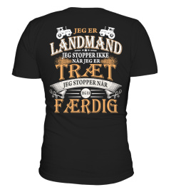 JEG ER LANDMAND TRAET FAERDIG