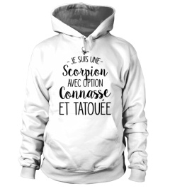 SCORPION AVEC CONNASSE ET TATOUEE