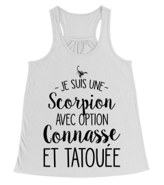 SCORPION AVEC CONNASSE ET TATOUEE