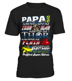 PAPA - Préféré  Super Heros