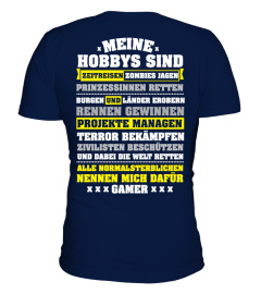 Gamer Hobbys - Nerd T-Shirt
