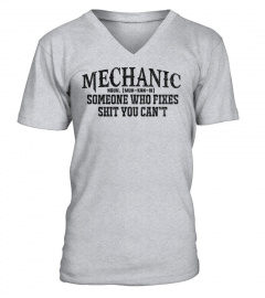Mechanic - Someone Who Fixes...