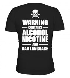 Warning Contains Alcohol...