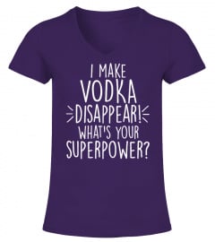 I make vodka disappear!