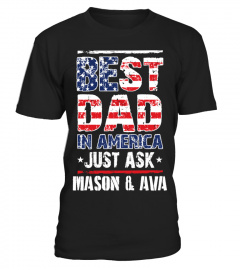 Best Dad In America - Custom Shirt