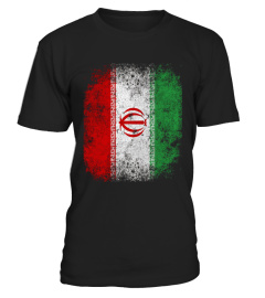 Iran Iranian National Flag Vintage Distressed 