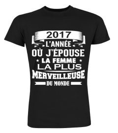 marié 2017 - Mariage T Shirt - Pull