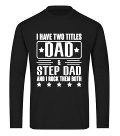 World's Best Step Dad Father's Day Shirt