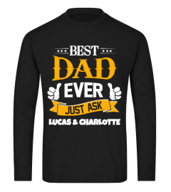 FATHER'S DAY - CUSTOM BEST DAD EVER!