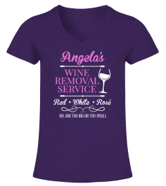 Wine Removal Service - Custom Shirt